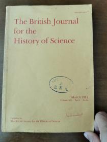 The British journal for The history of science 1981年3月英文版