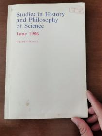 Studies in History and Philosophy of Science  1986年7月 英文版