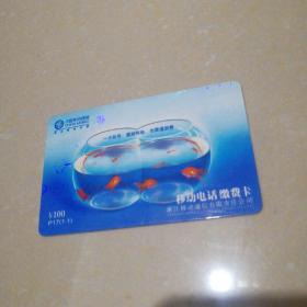 中国移动通信移动电话缴费卡
