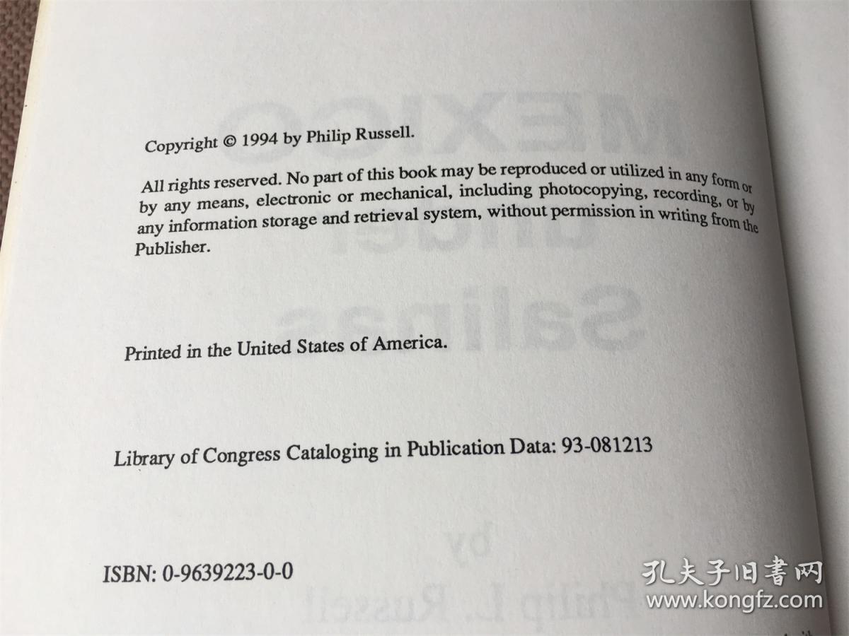 Mexico under Salinas （英语）