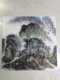 余玄、山水画