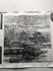 刘兴国、山水画