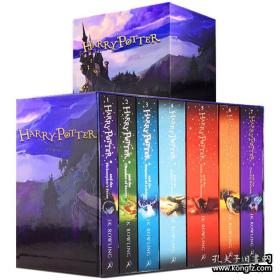 英文原版 英国印刷 Harry Potter Box Set: The Complete Collection 哈利波特全集英文版原版书籍 Harry Potter 1-7全套英版 进口珍藏