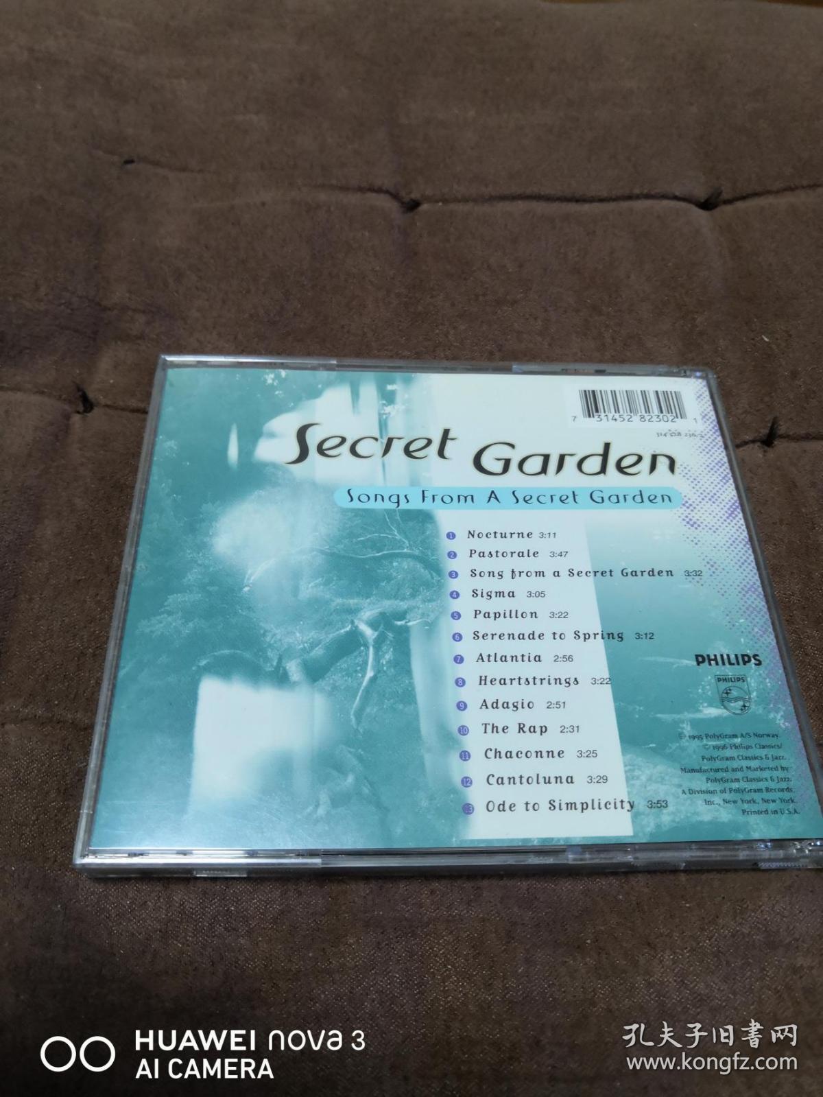 极品珍藏 PHILIPS 神秘园 Songs from a Secret Garden  美PMDC首版