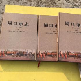 共3册 周口市志 1991～2005 (上中下) 全三册 精装 正品 合售