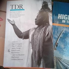 TDR THE DRAMA REVIEW THE JOURNAL OF PERFORMANCE STUDIES 2019  二