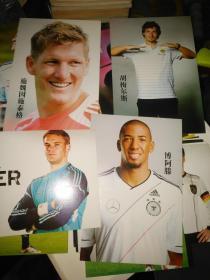 明信片《2014巴西世界杯球队珍藏资料卡系列：德国队（全20枚）》木白橱底二层！明信片（3）