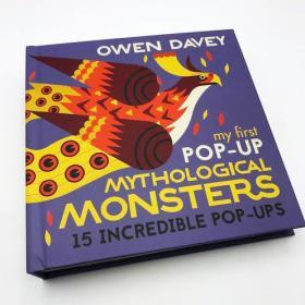 预售我的第一本神话怪兽立体书My First Pop-Up Mythological Monsters