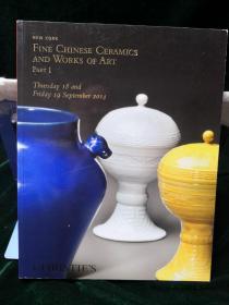 Christie's New York fine Chinese ceramics and works of art part1 2872A 2014 September18-19纽约佳士得2014秋拍 中国陶瓷艺术精品专场1图录