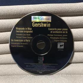 Gershwin:Rhapsody in Blue(version originale) Concerto pour piano et orchestre en fa （1CD裸碟）