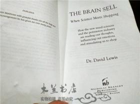 原版英法德意等外文 THE BRALN SELL When science meets shopping Dr.David Lewis 2013年 小16开平装