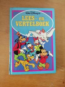 LEES-en VERTELBOEK(外文原版书，16开硬精装彩印，6则迪斯尼小故事，几乎页页有图)
