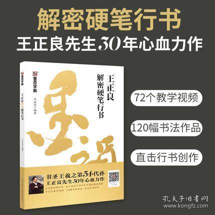 墨点字帖成人练字王正良解密硬笔行书书法练字