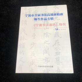 宁波书法通讯 特刊