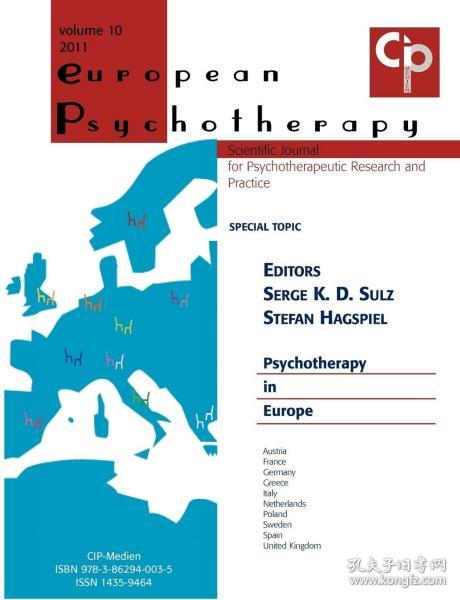 European Psychotherapy 2011，欧洲精神疗法2011年鉴，英文原版