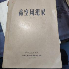 高空风记录(1951-1953)