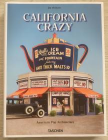 现货 TASCHEN出版 CALIFORNIA CRAZY 疯狂加利福尼亚 建筑设计原版图书