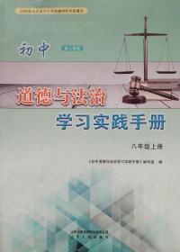 初中道德与法治学习实践手册 八年级上册 八上 配人教版 八年级 上册 初中道德与法治学习实践手册 正版