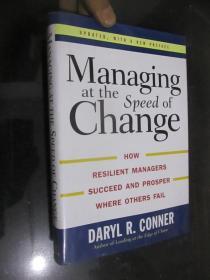 Managing at the Speed of Change   （16开，精装）