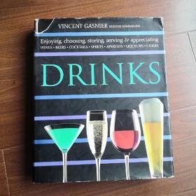 Drinks by Vincent Gasnier 英文原版精装 现货