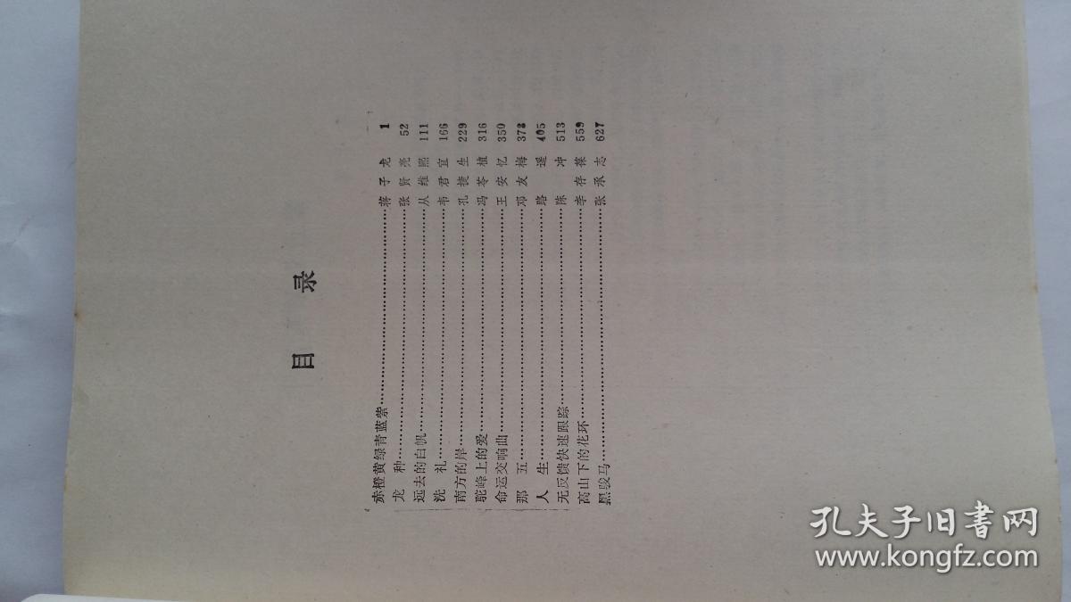 中国新文艺大系：1976-1982  中篇小说集