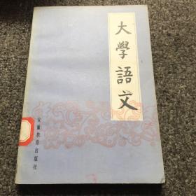 大学语文（馆藏本，品相极佳）