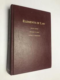 ELEMENTS OF LAW （16开，精装）