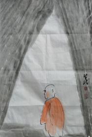 朱生民《僧》