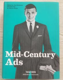 现货 TASCHEN出版 英文原版Mid-Century Ads20世纪中广告 平面设计书籍