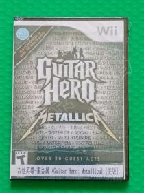 【Wii游戏光盘】Guitar Hero-METALLIC（吉他英雄—重金属）