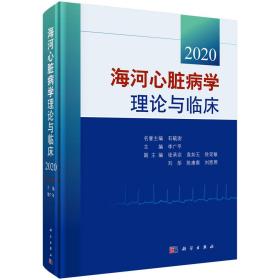 海河心脏病学理论与临床2020（库存新书）