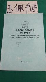 LSAT LOGIC GAMES BY  TYPE  volume 3
