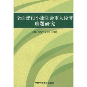 全员建设小康社会重大经济难题研究