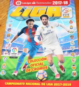 帕尼尼 Panini 2017-2018 西甲 La Liga 足球球星贴纸 收藏册 现货 全新