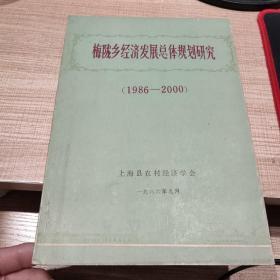 梅陇乡经济发展总体规划研究  （1986--2000）