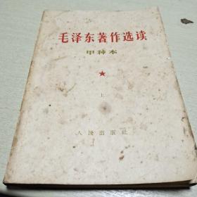 《毛泽东著作选读》甲种本上