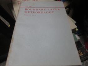 BOUNDARY-LAYER METEOROLOGY(Volume 29 No.1 MAY 1984)