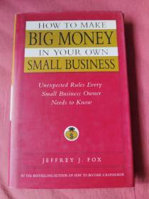 HOW TO MAKE BIG MONEY IN YOUR OWN SMALL BUSINESS