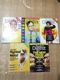 Readers Digest2013年5册合售