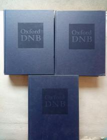 oxford dictionary of national biography  3、4、5 （牛津国家传记词典 3、4、5）3册合售