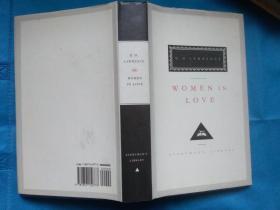 Women in Love, a novel by D.H. Lawrence (Everyman's Library) D.H. 劳伦斯《恋爱中的的女人》英文原版 布面精装本 (人人文库经典)