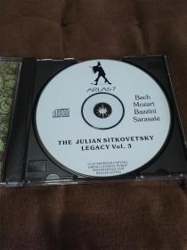 稀少极品珍藏 小丑唱片 ARL老西特科维茨基的遗产III /THE JULIAN SITKOVETSKY LEGACY Vol.3 –BACH、MOZART、BAZZINI  意首版