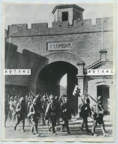 民国时期黑龙江齐齐哈尔城东门“承辉门”老照片。1931年11月19日，日军侵入黑龙江省城齐齐哈尔。