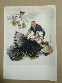 宣传画：插秧季节