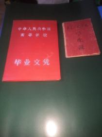 华东水利学院毕业证+学生证