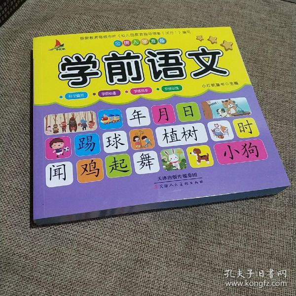 儿童学前教育书籍幼升小入学学前语文教材幼小衔接3-7岁语言启蒙汉字认字幼儿园大班学前班练习册