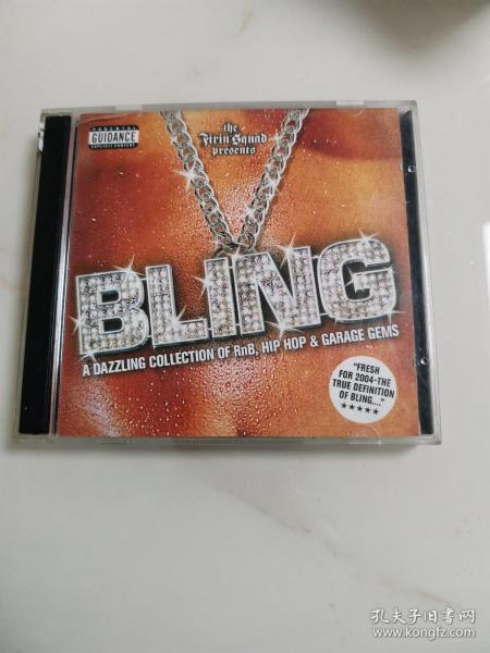 原版唱片双碟片bling a dazzling collection of RNB，hip hop & garage gems it’s all about the bling bling，可复制产品 ，非假不退。