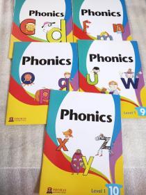 THOMAS ENGLISH phonics（2、6、7、9、10）五本合售