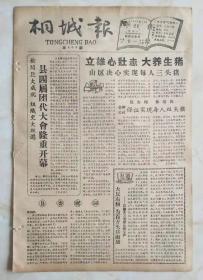 徽文化收藏之一-----安徽省50年代稀缺小报系列------【桐城报】-------虒人荣誉珍藏