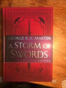 冰与火之歌第三部冰雨的风暴插画版美版A Storm of Swords: The Illustrated Edition